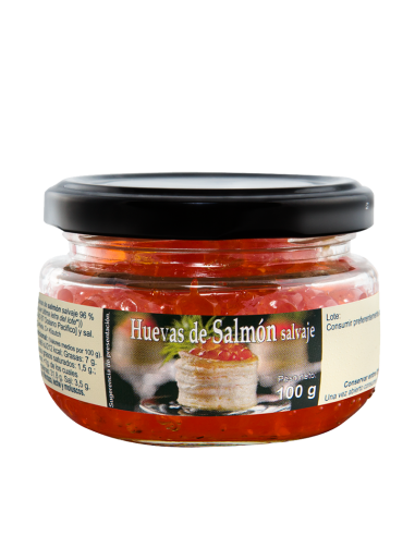 Huevas de Salmón salvaje 100g