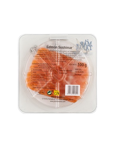 La Mar de Tapas - Salmón sushimar 100 g