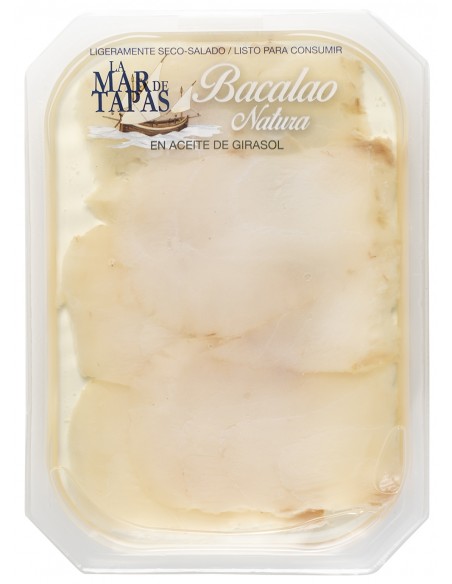La Mar de Tapas - Bacalao natura en aceite de girasol 130g