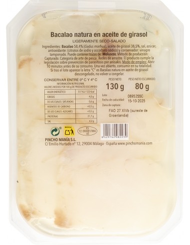 La Mar de Tapas - Bacalao natura en...